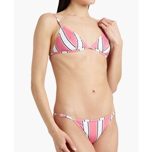 Solid & Striped Lulu Bikini Set in Cosmic Stripe SZ L EUC
